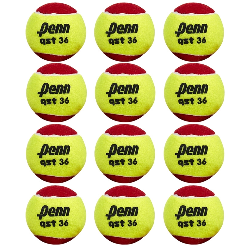 Penn QST 36 Low Compression 12 Pack Tennis Balls