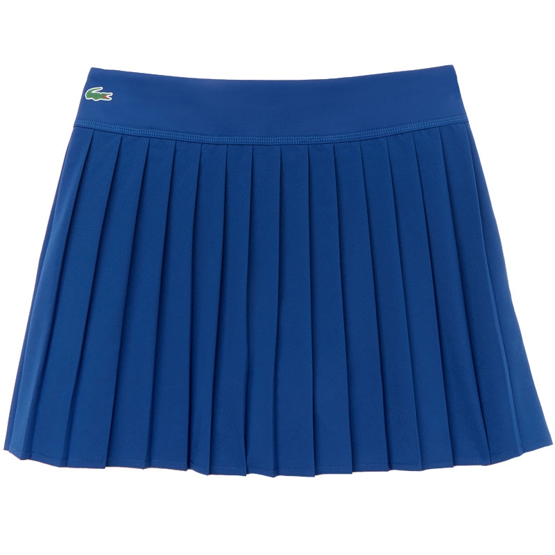 Muligt skjold Intrusion Lacoste Lightweight Pleated Womens Tennis Skirt Inkwell