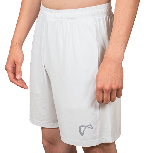 Athletic DNA Knit Mens Tennis Short White