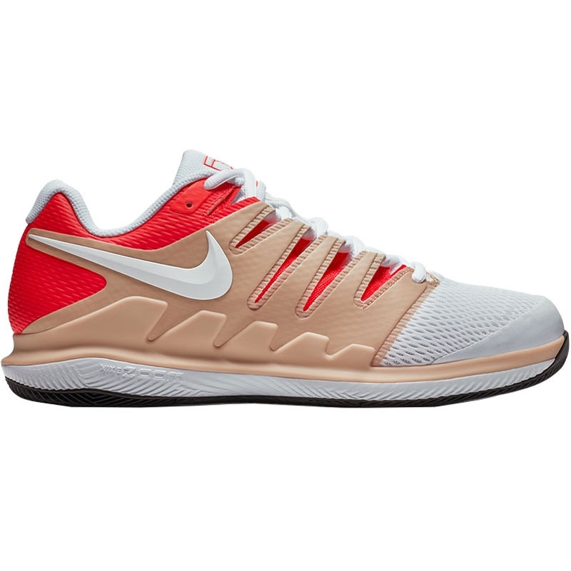 Nike Air Zoom Vapor X Men's Tennis Shoe Beige/crimson
