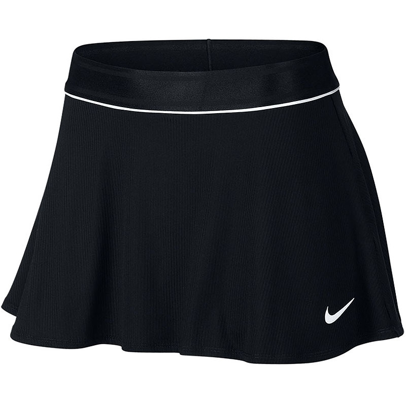 nike court dry skirt black