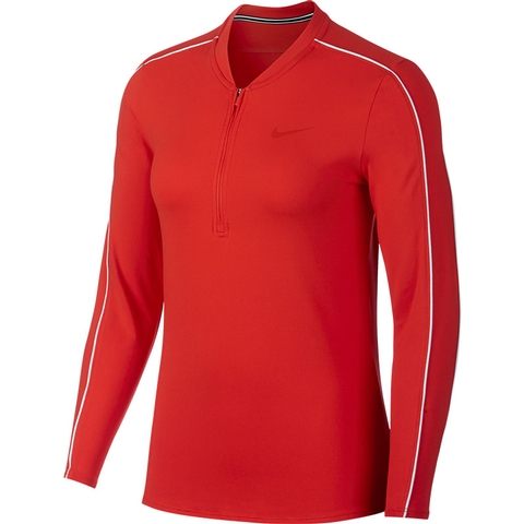 red nike long sleeve women's