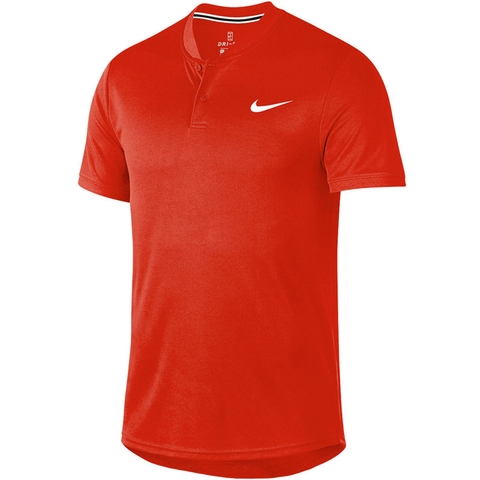 nike men's court dry blade tennis polo