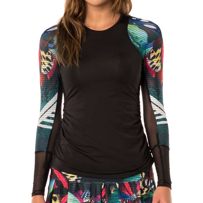 long sleeve tennis shirt women's