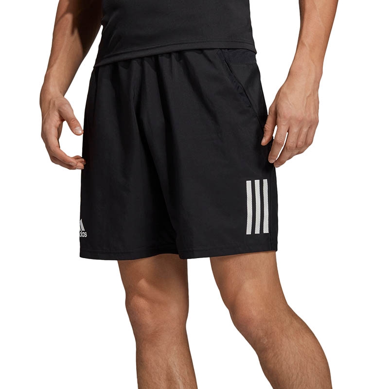 adidas club 3 stripes shorts