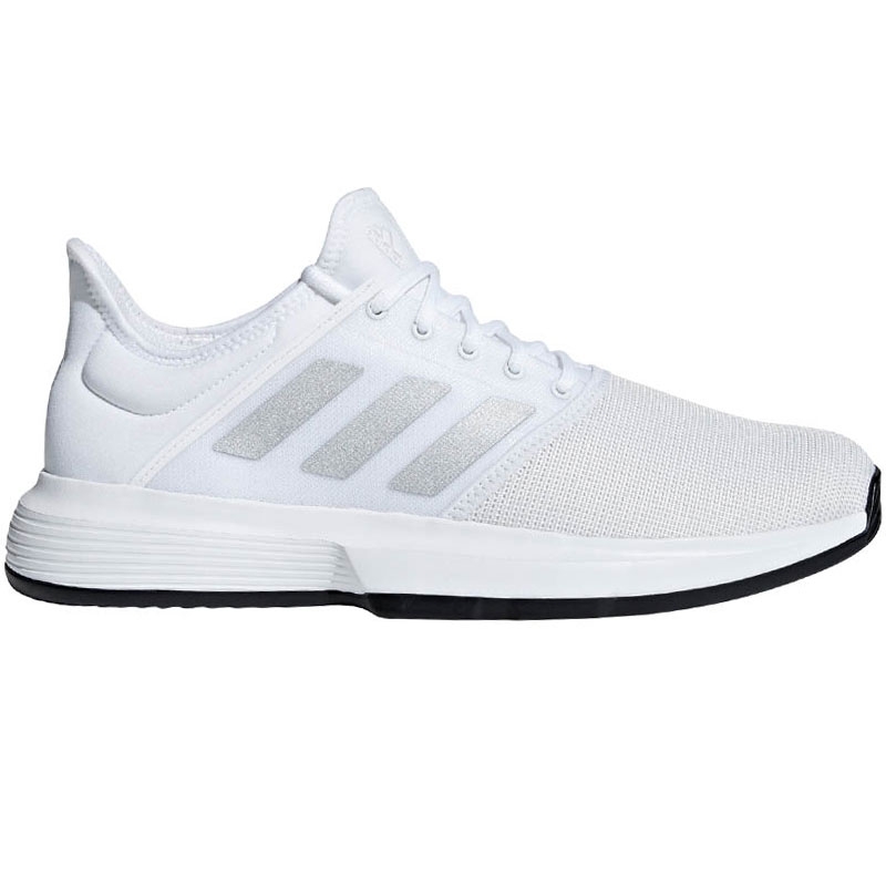 Adidas GameCourt Men's Tennis Shoe White/silver