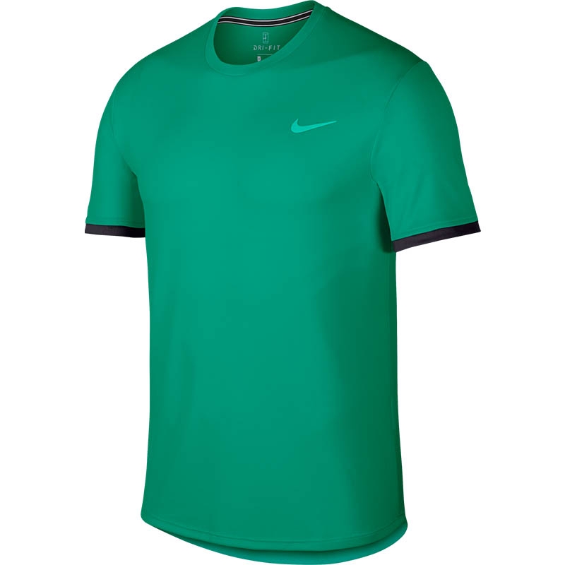 Nike Court Dry Men's Tennis Crew Green