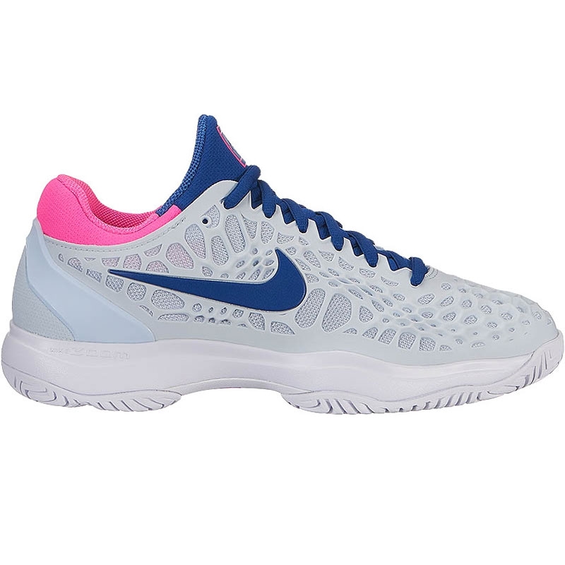 Nike Zoom Cage 3 Women's Tennis Shoe White/blue/pink
