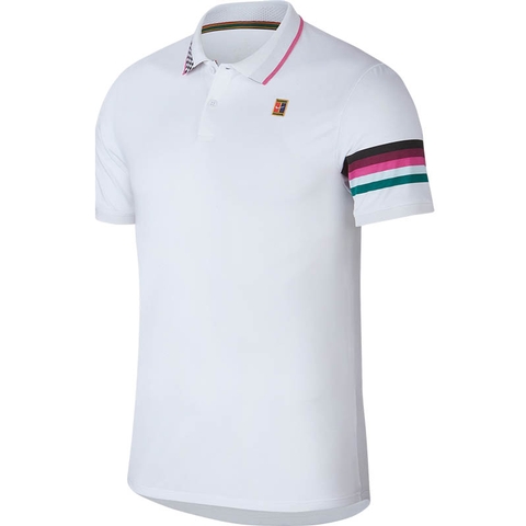 nike men's court advantage tennis polo