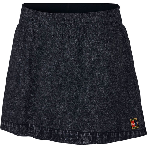 denim tennis skirt