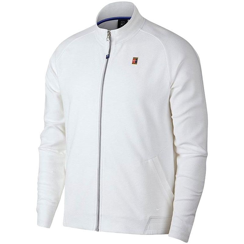 nike white track jacket