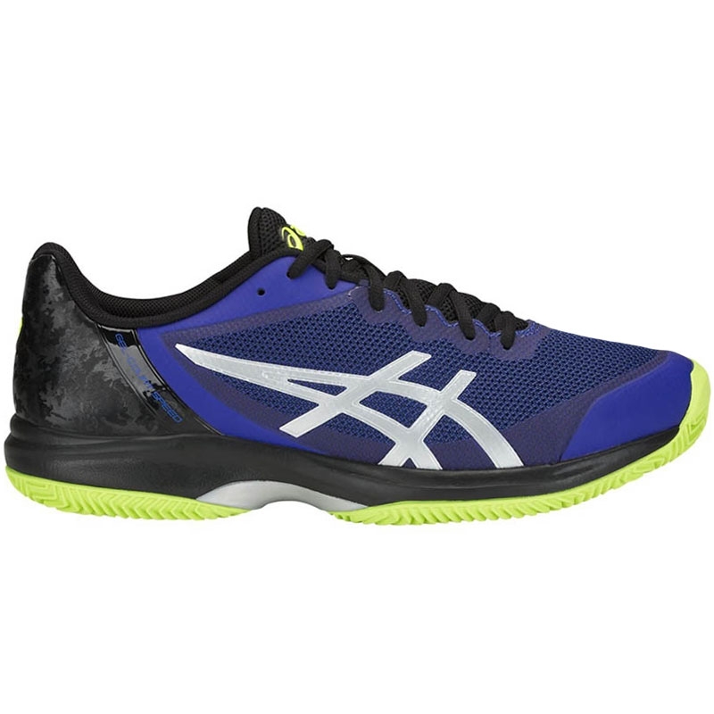 Asics Gel Court Speed Clay Men #39 s Tennis Shoe Blue/silver Asics Gel Court Speed Clay Men #39 s Tennis Shoe Blue/silver