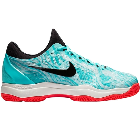 men's zoom cage 3 tennis shoes black and white