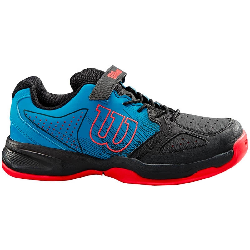 Wilson Kaos K Junior Tennis Shoe Blue/black