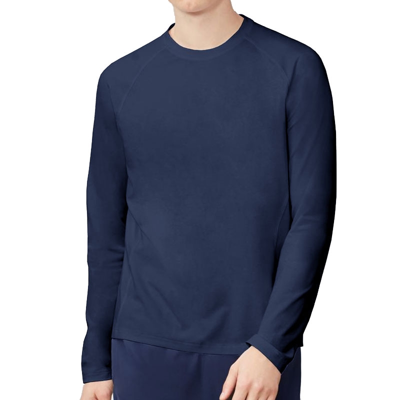 Fila UV Blocker Long Sleeve Men's Tennis Shirt Navy