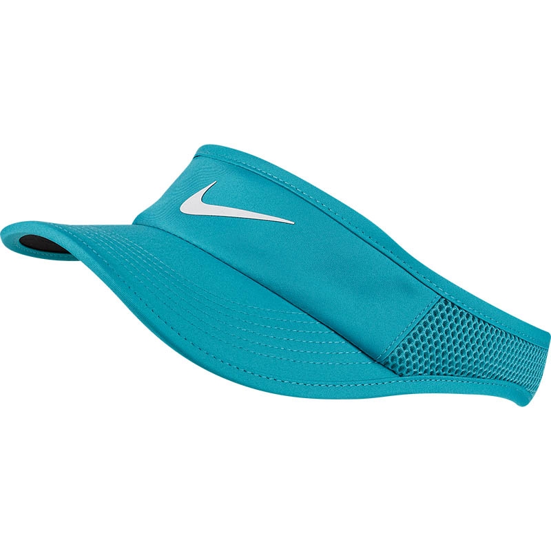 Nike Featherlight Women's Tennis Visor Tealnebula/white