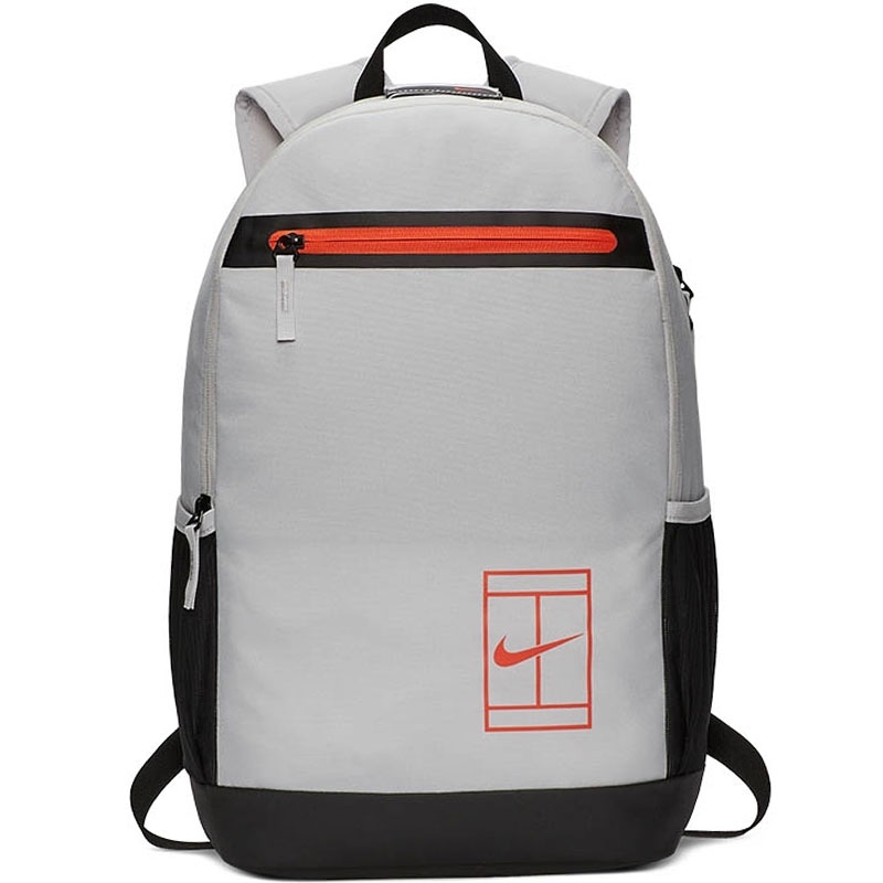 Nike Court Tennis Backpack Grey/black/orange