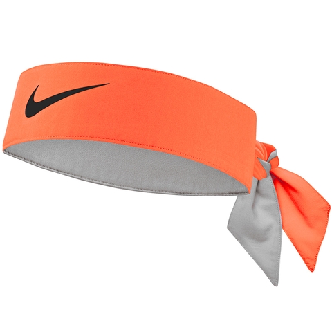 orange nike headband tie