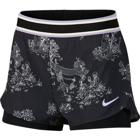 nike court flex shorts womens