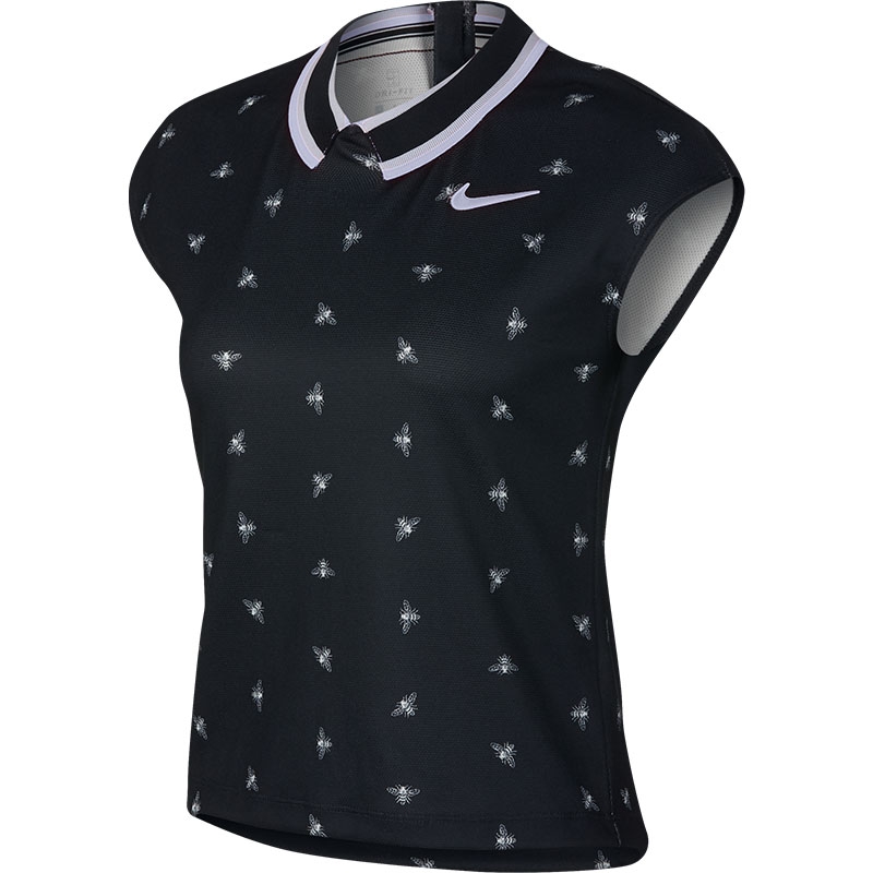 Nike Court Dry Women's Tennis Top Black 