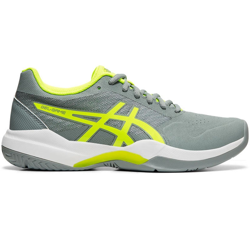 Asics Gel Game 7 Women's Tennis Shoe Grey/yellow