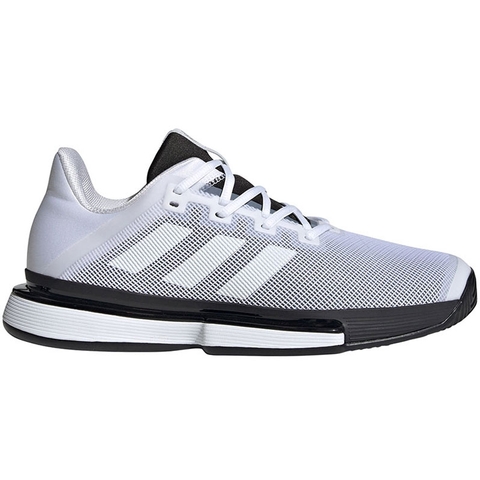 Adidas SoleMatch Bounce Men's Tennis Shoe White/black