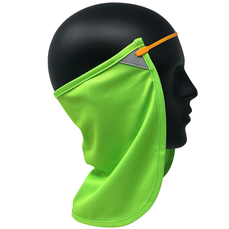 Coolnes Neck/Face Protection Flap Neonlime
