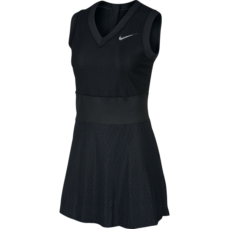nike tennis dress black