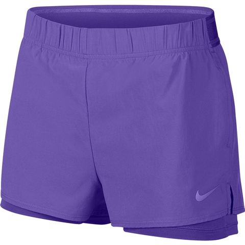 space purple nike shorts
