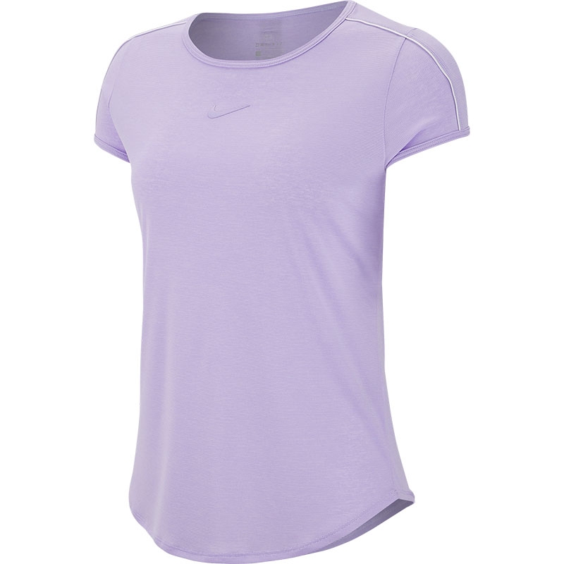 Nike Court Dry Women's Tennis Top Purple/white