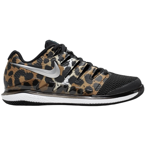 nike women's air zoom vapor x tennis shoes wheat and black
