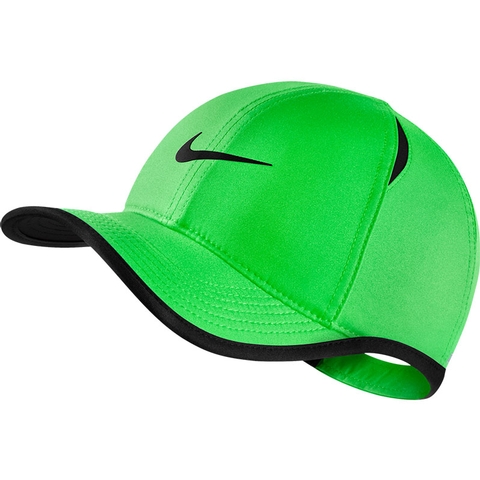 black and green nike hat