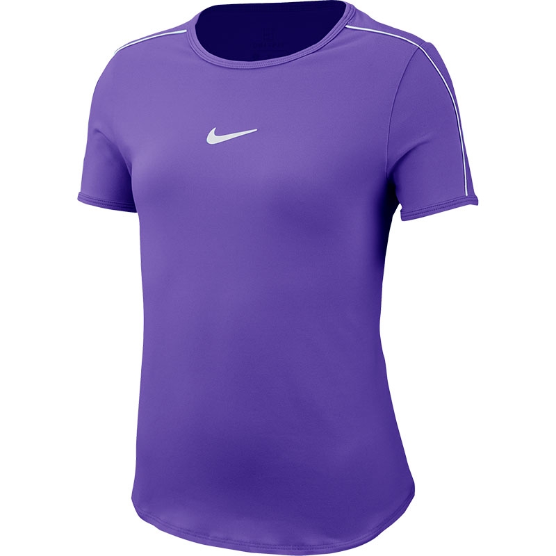 Nike Court Girls' Tennis Top Purple/white