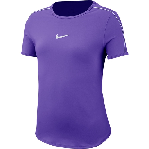 purple nike top