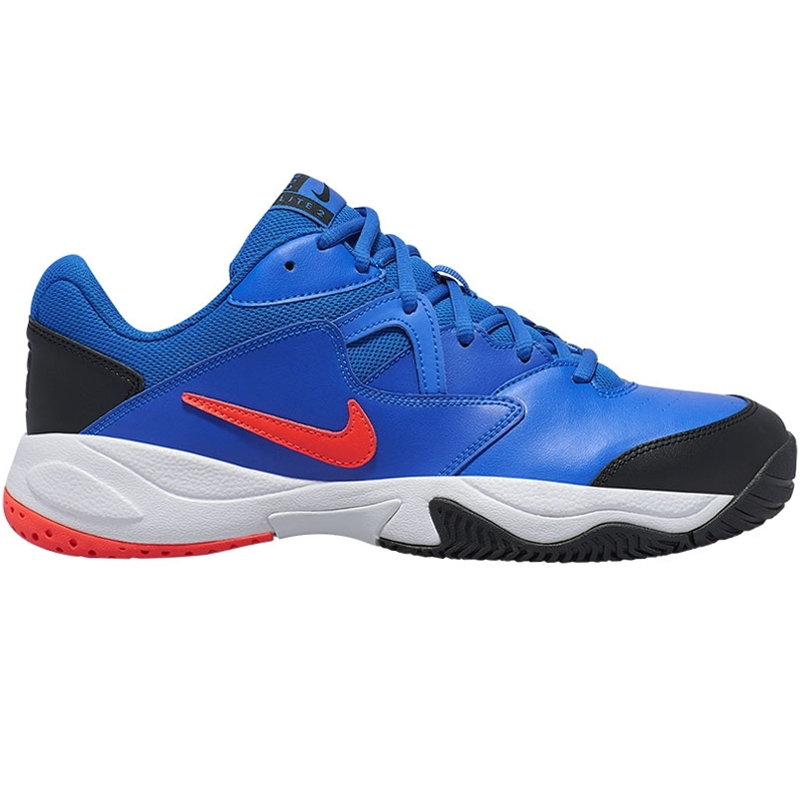Nike Court Lite 2 Men's Tennis Shoe Blue/crimson