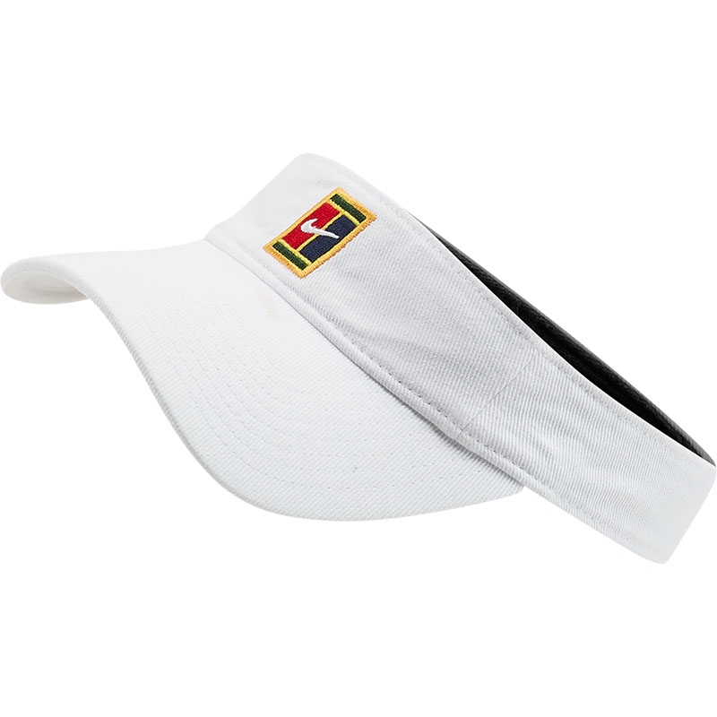 white nike visor women's