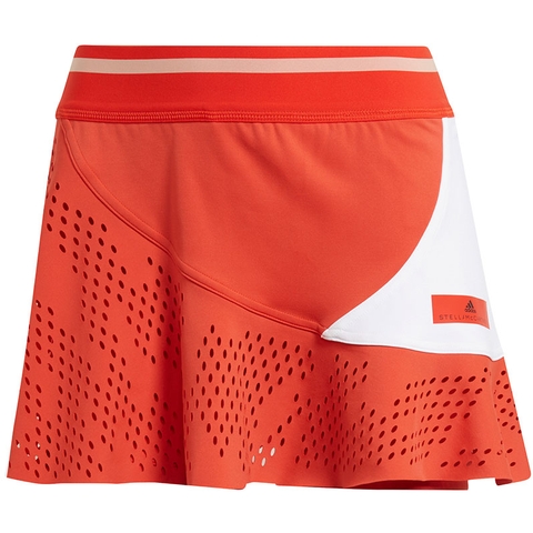 Adidas Stella Mccartney Women S Tennis Skirt White Red