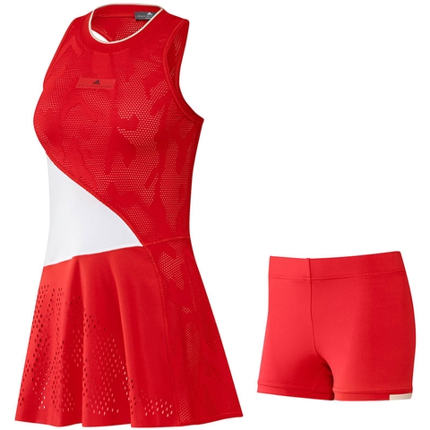 red tennis dress