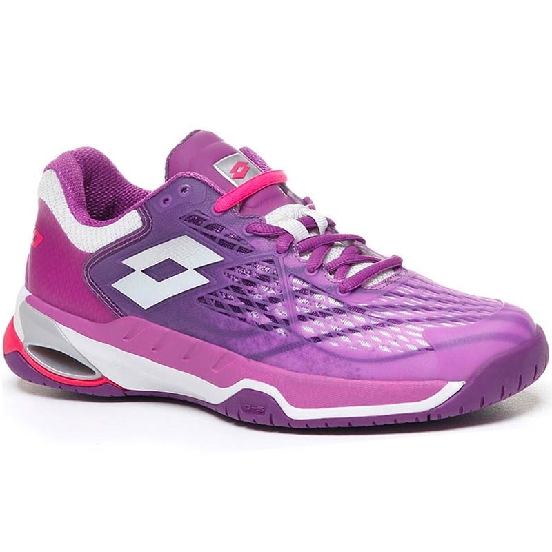 Lotto Mirage 100 SPD Women's Tennis Shoe Purple/white