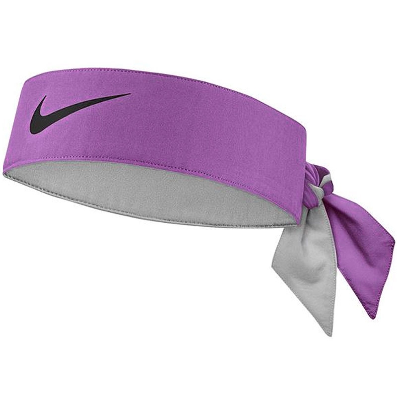 purple nike tie headband