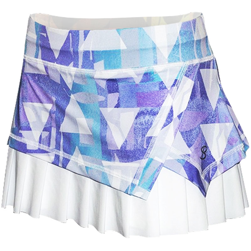 Sofibella 12 Women's Tennis Skirt Blue/purple/white