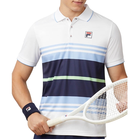 Fila Striped Men's Tennis White/blue