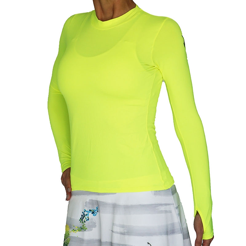 long sleeve tennis tops