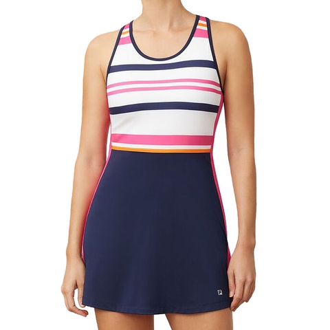 purple fila dress