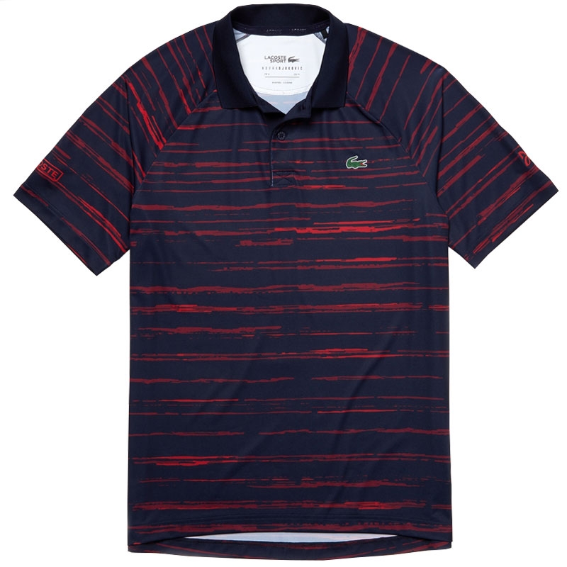 lacoste raglan polo