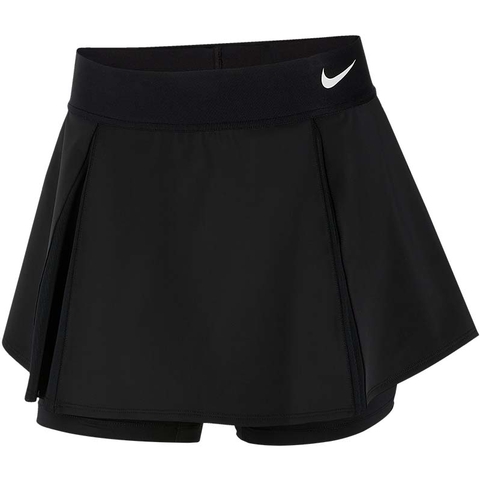 nike court skirt black