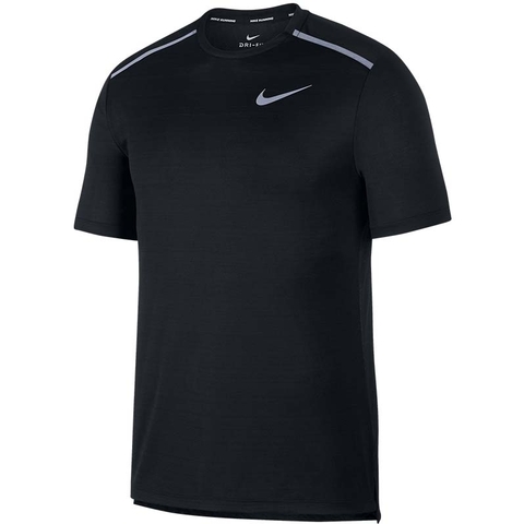 Nike Dri Fit Miller Mens' Top Black/silver