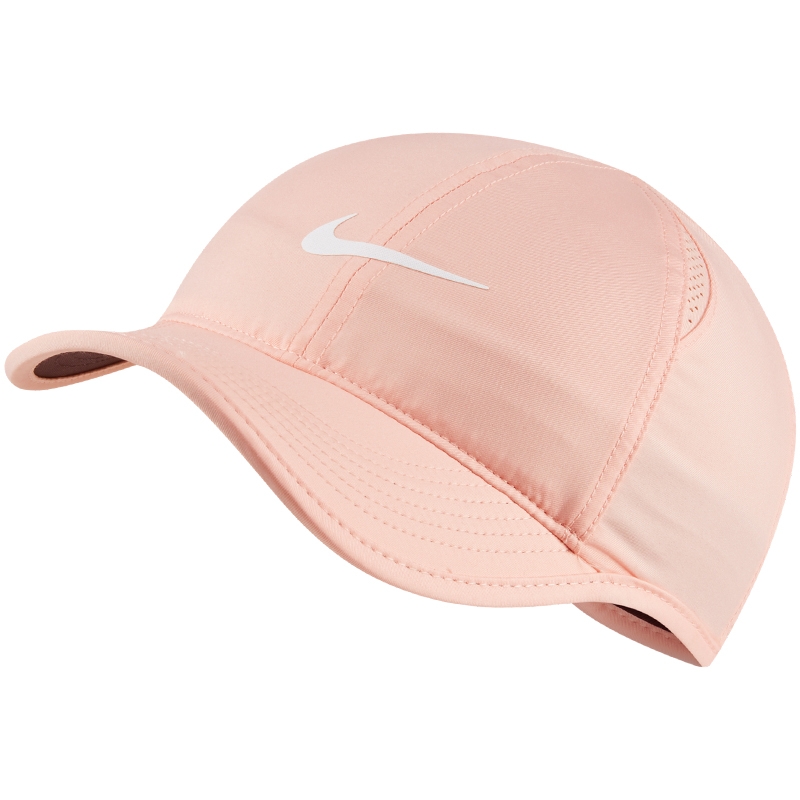 Nike Featherlight Women's Tennis Hat Coral/white