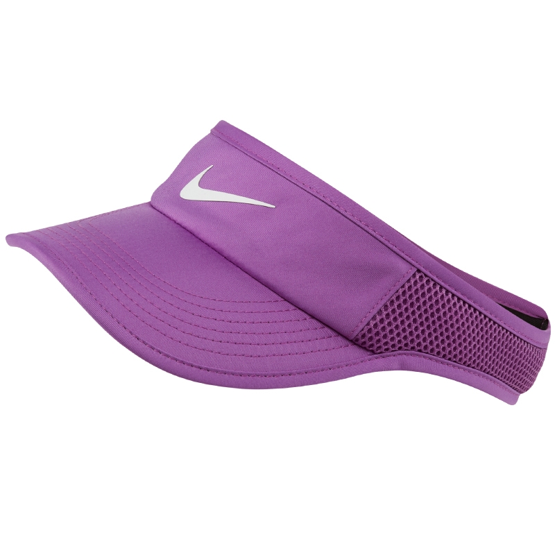 Nike Aerobill Featherlight Womens Tennis Visor Purple