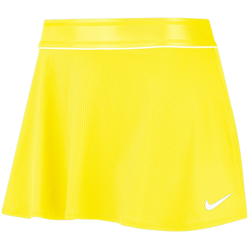 nike tennis skirt yellow